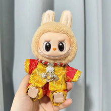 Load image into Gallery viewer, Cute Chinese New Year Labubu Outfits for 17cm Labubu Plushie | 7 OOTD