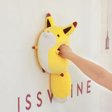 Load image into Gallery viewer, give this cute yellow fox plushie a punch, but be gentle ya