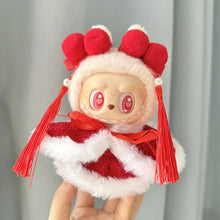 Load image into Gallery viewer, Cute Chinese New Year Labubu Outfits for 17cm Labubu Plushie | 7 OOTD