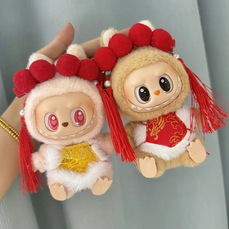 Cute Chinese New Year Labubu Outfits for 17cm Labubu Plushie | 7