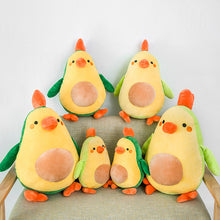 Load image into Gallery viewer, Cute Avocado Chicken Plushie