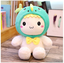 Load image into Gallery viewer, Cute White Rabbit with Pink Ears Plushie