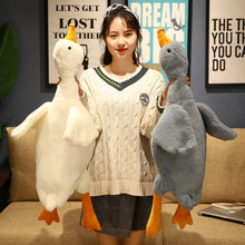 Load image into Gallery viewer, Cute White Goose Plushie 50/90/130/190CM