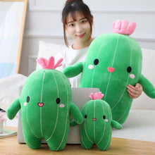 Load image into Gallery viewer, Kawaii Flower Plant Cactus Plush Toy Triver Stuffed Doll Pillow Cushion Bolster Kids Children Boy Girl Gift Room Bedroom Decor