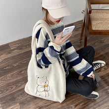 Load image into Gallery viewer, Cute Teddy Bear Shoulder Bag Plushie