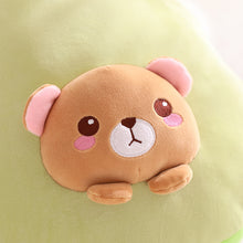 Load image into Gallery viewer, bear in avocado plushie