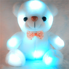 Load image into Gallery viewer, Cute teddy bear plushie wishing you "Happy Birthday"!