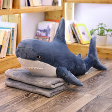 Load image into Gallery viewer, Cute and Huge Shark Plushie 60/80/100/140cm