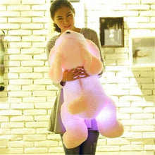 Load image into Gallery viewer, Grab this cute glowing dog plushie for your dog-lovers friends/kids! This is not your original plushie - it accompanies you and bring brightness to your life!