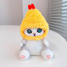 Load image into Gallery viewer, Jawsome Cuddles: The Cute Ginger Cat in Shark Costume Plushie 13CM