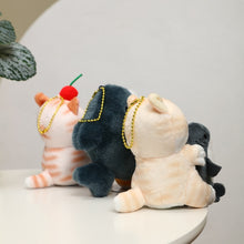 Load image into Gallery viewer, Jawsome Cuddles: The Cute Ginger Cat in Shark Costume Plushie 13CM