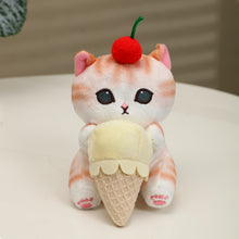 Load image into Gallery viewer, Jawsome Cuddles: The Cute Ginger Cat in Shark Costume Plushie 13CM