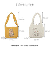 Load image into Gallery viewer, Cute Teddy Bear Shoulder Bag Plushie