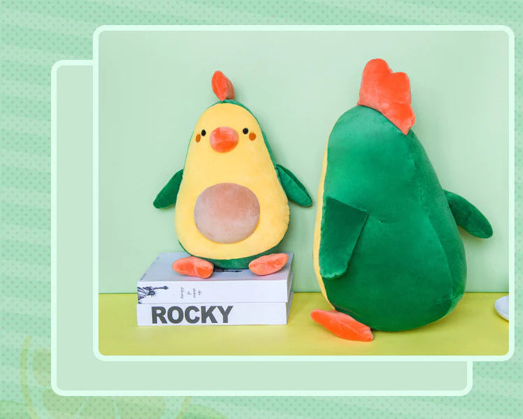 Avocado-licious Adventures: The Tale of Avo the Plushie Chicken