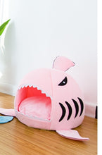 Load image into Gallery viewer, Cute Dual-Purpose Small Dogs/ Cats Shark Bed