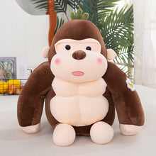 Load image into Gallery viewer, Cute Gorilla Plushie with 6-Pack Abs