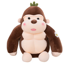 Load image into Gallery viewer, Cute Gorilla Plushie with 6-Pack Abs