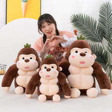 Load image into Gallery viewer, Cute Gorilla Plushie with 6-Pack Abs