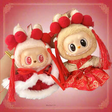 Load image into Gallery viewer, Labubu Plushie in chinese traditional clothes