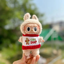 Load image into Gallery viewer, Cute Creative Labubu Outfits for 17cm Labubu Plushie | Christmas Edition