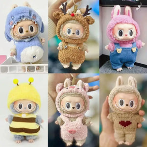 Cute Colourful Labubu Outfits for 17cm Labubu Plushie | Everyday Adventures