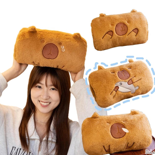 Cute Capybara Hand Warmer Pillow Plushie