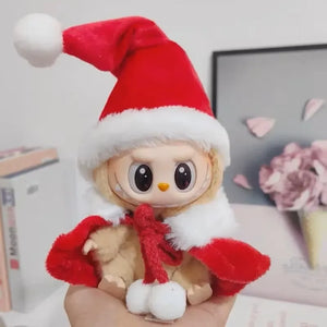 Cute Creative Labubu Outfits for 17cm Labubu Plushie | Christmas Edition