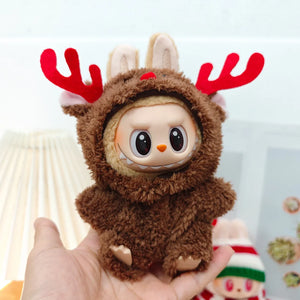 Cute Creative Labubu Outfits for 17cm Labubu Plushie | Christmas Edition