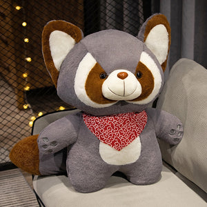 I'm not a raccoon, says Rocket. But you wouldn't wish to hear this coming out from this cute raccoon plushie hahahaha