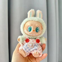 Load image into Gallery viewer, Cute Creative Labubu Outfits/Clothes for 17cm Labubu Plushie | Bunny Adventure