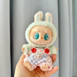 Cute Creative Labubu Outfits/Clothes for 17cm Labubu Plushie | Bunny Adventure