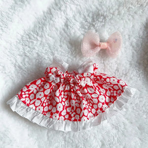 Cute Labubu Dress for 17cm Labubu Plushie | Blooming Bunny Collection