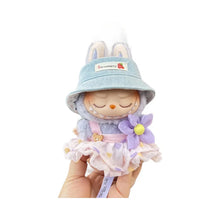 Load image into Gallery viewer, Cute Labubu Dress for 17cm Labubu Plushie | Blooming Bunny Collection