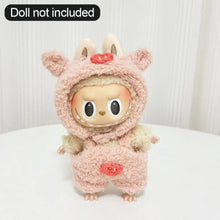 Load image into Gallery viewer, Cute Creative Labubu Outfits for 17cm Labubu Plushie | 9 OOTD