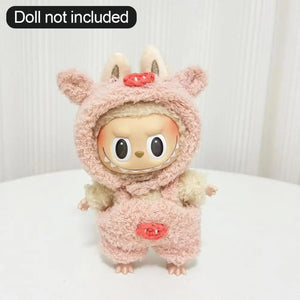 Cute Creative Labubu Outfits for 17cm Labubu Plushie | 9 OOTD