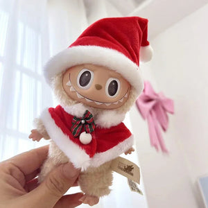 Cute Creative Labubu Outfits for 17cm Labubu Plushie | Christmas Edition