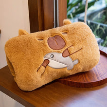 Load image into Gallery viewer, Cute Capybara Hand Warmer Pillow Plushie