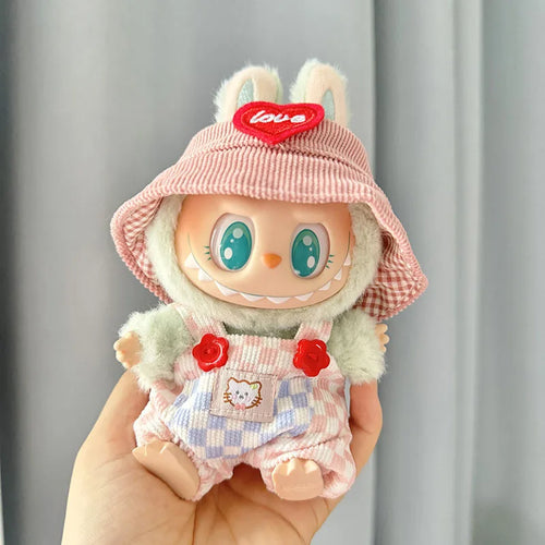 Cute Creative Labubu Outfits/Clothes for 17cm Labubu Plushie | Bunny Adventure