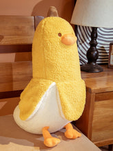 Load image into Gallery viewer, cute yellow banana duck plushie
