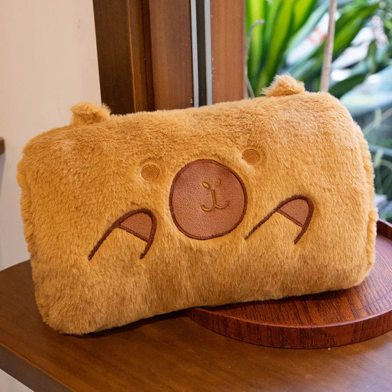 Cute Capybara Hand Warmer Pillow Plushie