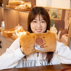 Cute Capybara Hand Warmer Pillow Plushie