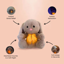 Load image into Gallery viewer, Cute Breathing Relief Bunny Soothing Baby Plushie