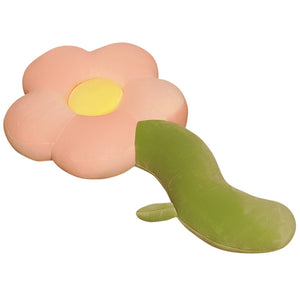 Cute Flower Bolster Plushie with Head Rest