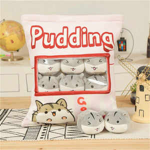 cute mini mouse plushie snack in pudding bag