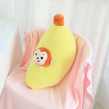 Load image into Gallery viewer, Animals in Fruits Plushie with Blanket 38CM