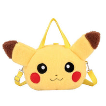 Load image into Gallery viewer, Pikachu Pokemon sling bag tv character pouch purse make up bag cute fluffy gift for girls and boys