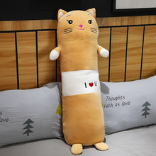 Load image into Gallery viewer, Cute brown cat plushie for the cat-people.