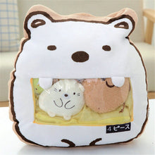 Load image into Gallery viewer, cute mini bear plushie snack in pudding bag