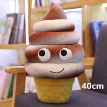 Load image into Gallery viewer, chocolate ice-cream plushie