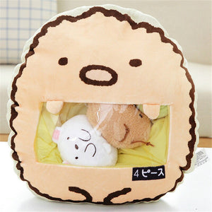 cute mini egg plushie snack in pudding bag